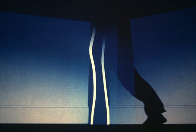 Performance at Site Cite Sight, San Francisco Art Institute, 1981